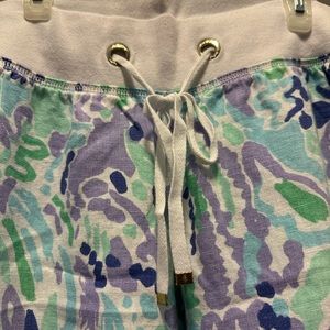 EUC LILLY LINEN BEACH PANT LG
